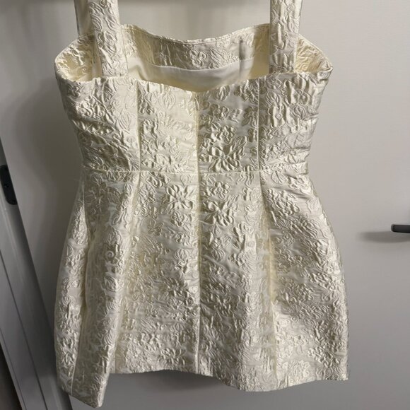 Galadirel Mini Dress in White (ELLIATT) - Picture 4 of 10